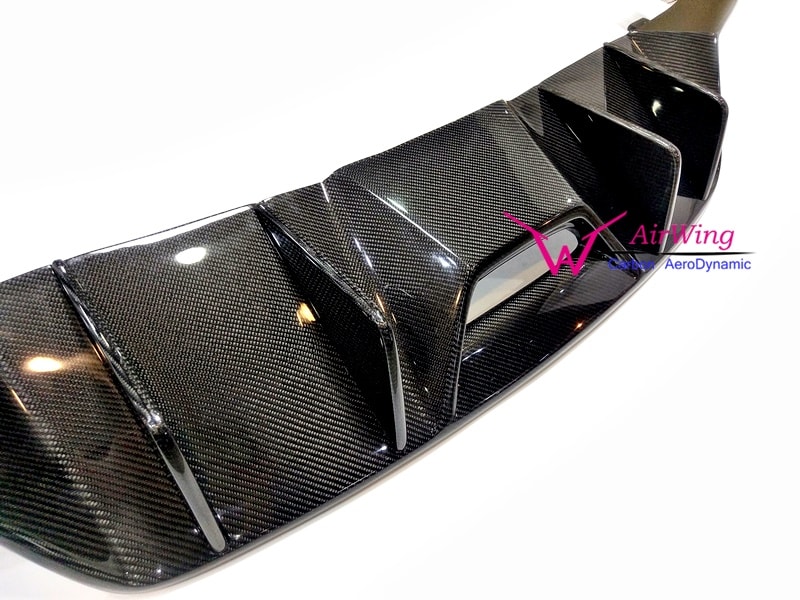 Mustang S-550 (2015~) - HP style Carbon Rear Diffuser 07